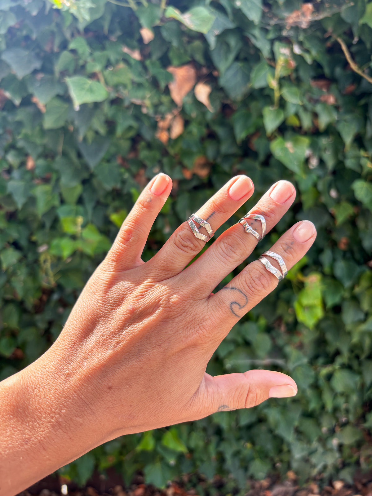 Sterling Silver Split-Shank Stacking Band – 3 Styles